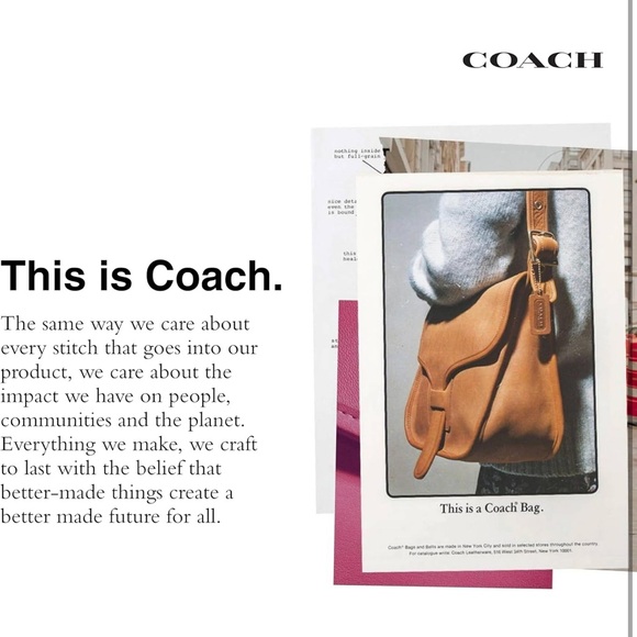 Coach Cream Sage Shoulder Bag NWT - Picture 5 of 5